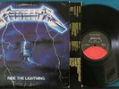 METALLICA RIDE THE LIGHTNING 1984 1st PRESS LP INNER MASTERDISK HW CLIFF BURTON
