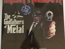 IRON MAIDEN, GODFATHERS OF METAL (ITALY 92) 180G TRANSPARENT VINYL, 2LP