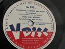 V-Disc 78rpm 12-inch EP V-Disc #699 Dinah Shore - Spade Cooley