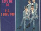 45 RPM PIC SLEEVE ONLY, NO RECORD- THE BEATLES- 