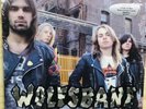 WOLFSBANE PROMO LP Live Fast Die Fast ORIG 80s Metal Viny