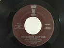 MARVIN HOLMES and JUSTICE, YOU BETTER KEEP HER, RARE MODERN SOUL 45