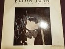 Hand signed Elton John Ice On Fire LP