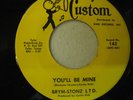 BRYM-STONZ LTD: You'll Be Mine / Times Gone By 45 (killer Garage ) Texas
