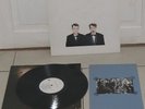 PET SHOP BOYS - RARE SIGNED LP + PROMO POSTCARD PHOTO 