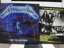 METALLICA / RIDE THE LIGHTNING, RARE KOREA ORIG. LP w/INSERT THRASH METAL NM