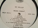 MC Solaar Prose Combat Promo Rap LP Cohiba 1994