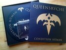 Queensryche Condition Human Unplayed Box Set 2x Yellow Vinyl Record CD & Extras
