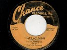 CLASSIC DOOWOP-FLAMINGOS-CHANCE 1140-THAT'S MY DESIRE/HURRY HOME BABY