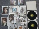 THE BEATLES - WHITE ALBUM - 1980's UK APPLE STEREO ** + POSTER + PHOTOS