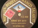 EUROJAZZ 78 RPM The Rhythmic Eight Kansas City Kitty SALABERT FZ 1038