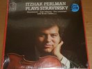 Itzhak Perlman Plays STRAVINSKY - Angel RL-32014 SEALED