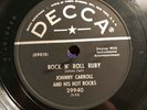 Rockabilly 78 Johnny Carroll - Rock N Roll Ruby DECCA Killer