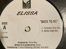 Elissa - Back To Me / Dj Sergio VG+ (Used) Freestyle