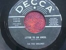 DOO WOP 45 FIVE SHILLINGS DECCA 1958 Letter To An Angel/The Snake