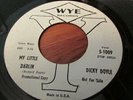 DICKY DOYLE RARE DOO WOP SOUL 45 ON WYE LBL DJ MY LITTLE DARLIN' / DREAMLAND