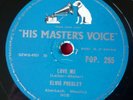 ELVIS PRESLEY mystery train / love me HMV 78rpm rock n roll