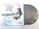 RAYMOND SCOTT SOOTHING SOUNDS FOR BABY 3 LP SILVER COLORED VINYL NUMBERED