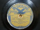 BIG JOE WILLIAMS 78 BLUEBIRD B-6200 BABY PLEASE DON'T GO / WILD COW BLUES