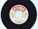 DOO WOP 45 EARL LEWIS & THE CHANNELS THE GIRL NEXT DOOR  ON FIRE  VG+ ORIGINAL