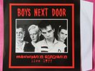 BOYS NEXT DOOR ?– MASTURBATION GENERATION - LIVE 1977