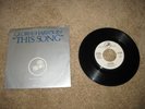 George Harrison This Song Learning How to Love You Picture Sleeve 45 White Label