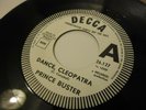RARE DECCA PROMO PRINCE BUSTER DANCE CLEOPATRA RUDE GIRL VINYL 45 REGGAE SKA