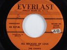 Doo Wop 45 CHARTS All Because Of Love EVERLAST HEAR