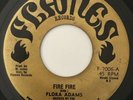* FLORA ADAMS & ROUGH RIDERS Fire Fire JA REGGAE ROOTS FUNK SOUL Flames 45 Hear