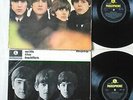 ORIGINAL UK BEATLES ALBUMS X 2 - WITH THE / FOR SALE BLACK YELLOW PARLOPHONE
