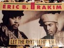 Original Rap Promo Poster - Eric B & Rakim - Let The Rhythm Hit Em MCA 18 X 30
