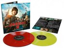 How to Train Your Dragon 2 Vinyl Record LP Coloured. red / yellow Numbered