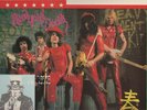 NEW YORK DOLLS - Red Patent Leather [Live] RED VINYL (1984) French Import NM+/NM