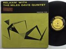 MILES DAVIS QUINTET Relaxin' With Miles Davis PRESTIGE LP mono