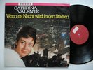 CATERINA VALENTE Wenn es Nacht wird in den Städen LP 1965 Germany DECCA Promo