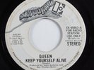 Rock 45 QUEEN Keep Yourself Alive ELEKTRA promo HEAR