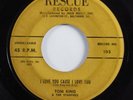 Teen Rockabilly 45 TOM KING I Love You Cause I Love You RESCUE HEAR
