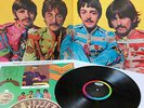 ORIGINAL 1967 THE BEATLES SGT PEPPERS LONELY HEARTS VINYL LP APPLE JOHN LENNON