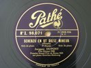 Jacques Dupont Piano Chopin Scherzo Pathe 12