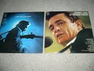 Johnny Cash At Folsom Prison 1968 Vinyl LP CS 9639 & At San Quentin CS 9827 LP