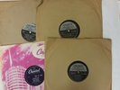 4 classic rock n roll 78's, Jerry Lee Lewis, Little Richard & Gene Vincent