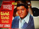 ELVIS PRESLEY : GIRLS GIRLS GIRLS LP 1962 RCA LSP 2621 GERMANY