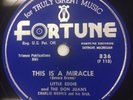 RARE DETROIT FORTUNE 78 #836 - Little Eddie And The Don Juans - 