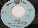 THE SELECTIVE SERVICE SHAKE / GREEN ONIONS 1967 MOD GARAGE FUZZ FREAKBEAT 45