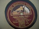NOVELTY ORCH* PUZZLE RECORD *EX
