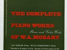 LILI KRAUS, BOSKOVSKY - MOZART violin & piano sonatas HAYDN SOCIETY LP EX++