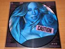MARIAH CAREY - CAUTION - PICTURE DISC - PINK  - BLUE - QTY 3 FOR USER ADRIANIXME