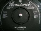 The Who ?– My Generation Vinyl 7