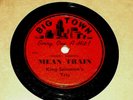 KING SOLOMAN'S TRIO-Mean Train (1953) BIG TOWN 78 RPM Shellac Single