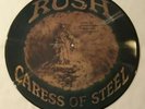 RUSH Picture Disc CARESS OF STEEL  In GREAT Condition
